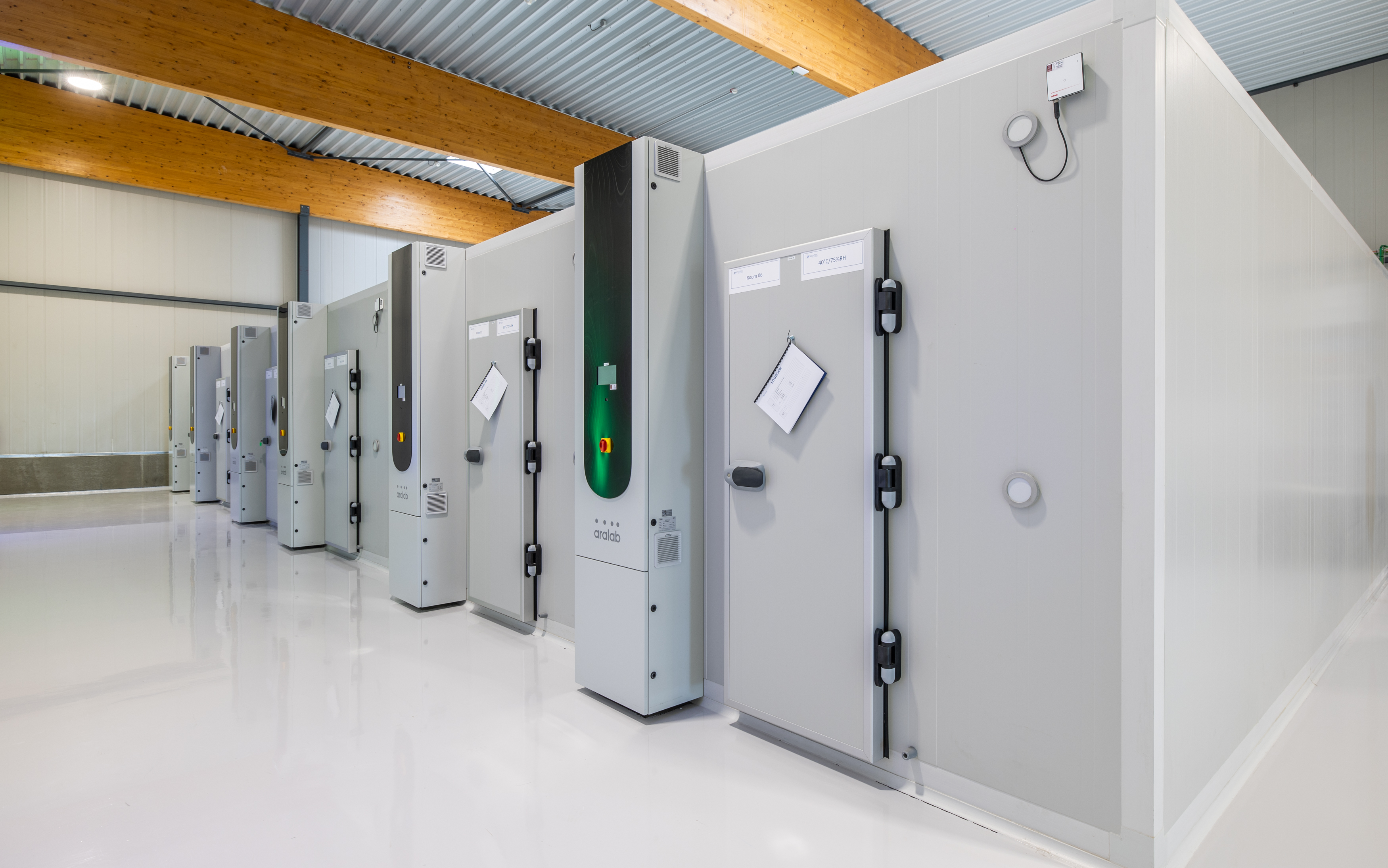 Photo of stability storage facility in Belgium