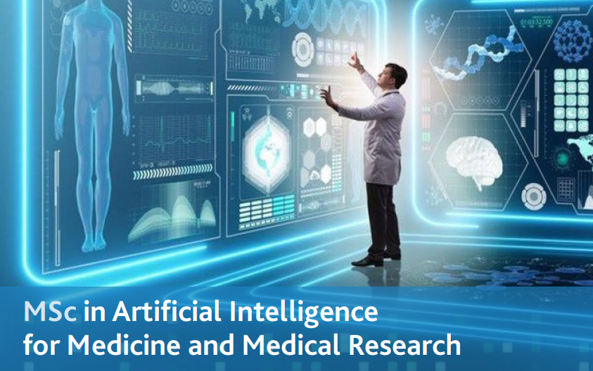 MSc in artificial intelligence and medical research