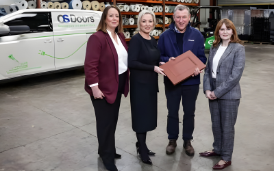 O&S Doors turns production waste into on-site energy supply