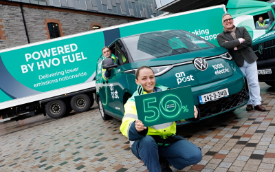 An Post achieves 50 per cent carbon reduction ahead of schedule