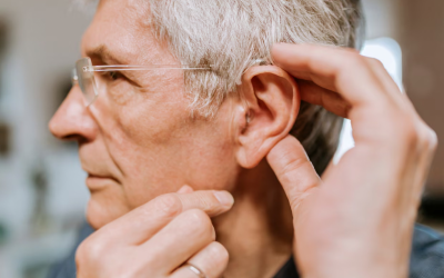 ‘Hi-tech’ hearing aids are also available on the NHS