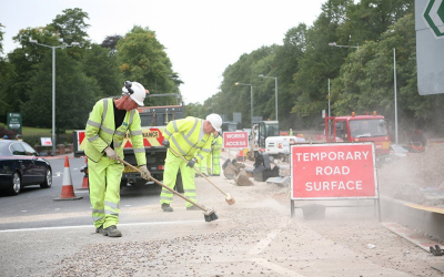Northern Ireland ramps up £114m roadworks contract