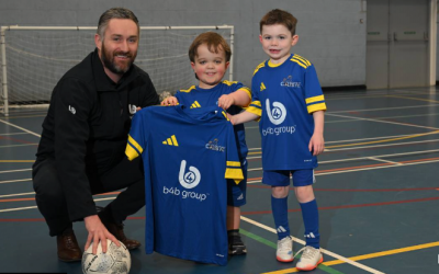 b4b Group provides kit sponsorship for Carryduff Colts Inclusion Football Team