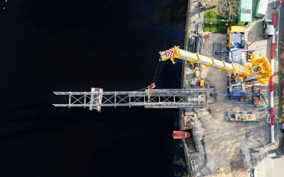 Balfour uses temporary structure during medieval bridge refurb