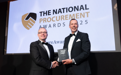 Mark Osmer Named Procurement Leader of the Year at the National Procurement Awards 2025