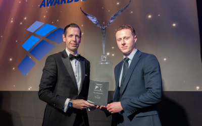 Gary Naughton wins Aviation Rising Star Award at Aviation Industry Awards 2025