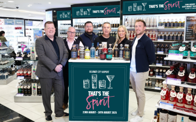 Belfast City Airport launches first spirit showcase with local distillers