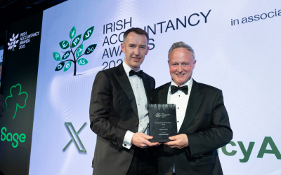 Flutter Finance wins Finance Team of the Year (Large) at Irish Accountancy Awards 2025