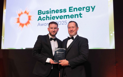 Johnson and Johnson Wins Innovation in Decarbonisation - Large at Business Energy Achievement Awards 2025
