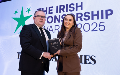 Three’s Elizabeth Hurley Wins Rising Star in Sponsorship at the Irish Sponsorship Awards 2025