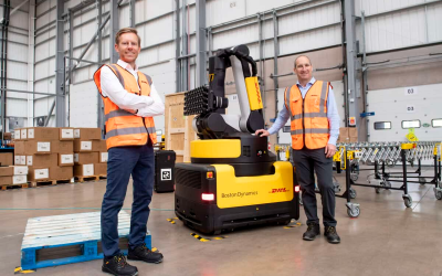 DHL ramps up UK automation with £550mn investment and 1,000 new robots