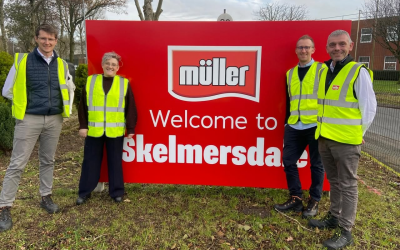 Müller UK & Ireland develops logistics hub at Skelmersdale to strengthen dairy supply chain