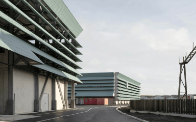 Clancy Moore delivers landmark wastewater facility in Arklow with sea-green design