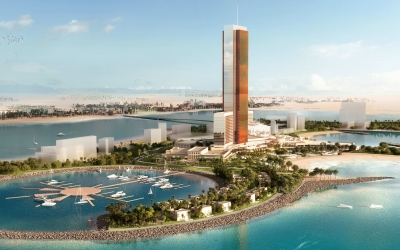 Wynn Resorts completes tower structure at Al Marjan Island resort and advances interior fit-out