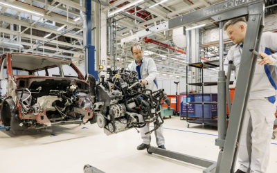 Volkswagen builds circular economy operations at Zwickau plant