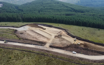 Construction begins on major Scottish wind farm