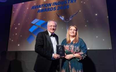 Dublin City University’s Marina Efthymiou wins Women in Aviation Award at Aviation Industry Awards 2025