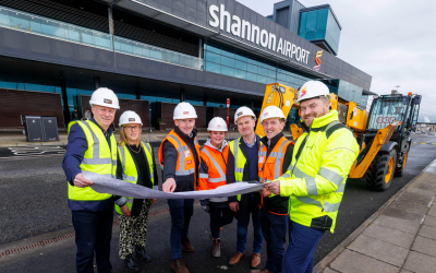 Shannon Airport commences €15 million arrivals area upgrade with modern façade replacement