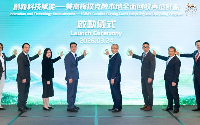 MGM China rolls out playing card upcycling programme targeting 3,000-tonne annual capacity