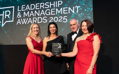 Iarnród Éireann Irish Rail wins Best Health & Wellbeing Strategy at HR Leadership & Management Awards 2025