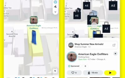 Snapchat and American Eagle Launch First-of-Its-Kind Snap Map Shopping Experience